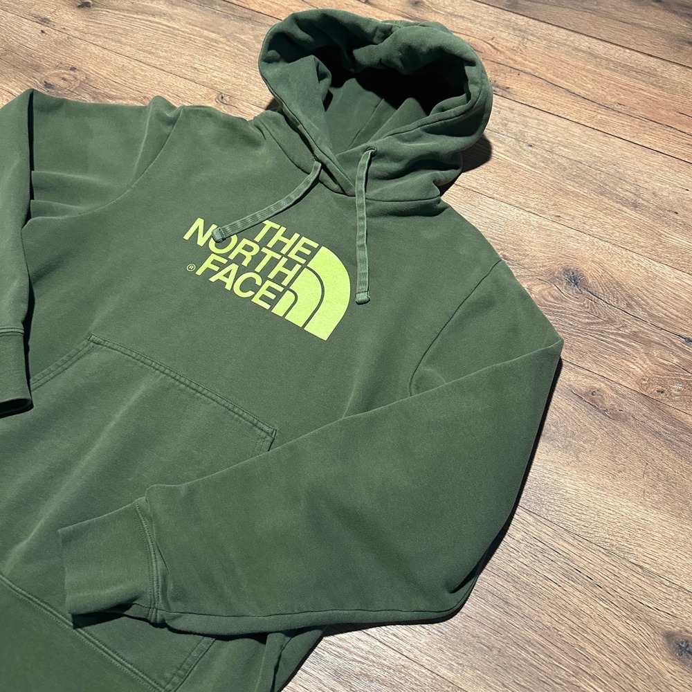 The North Face Green Pullover‎ Hoodie Mens Small NF0A3X9I